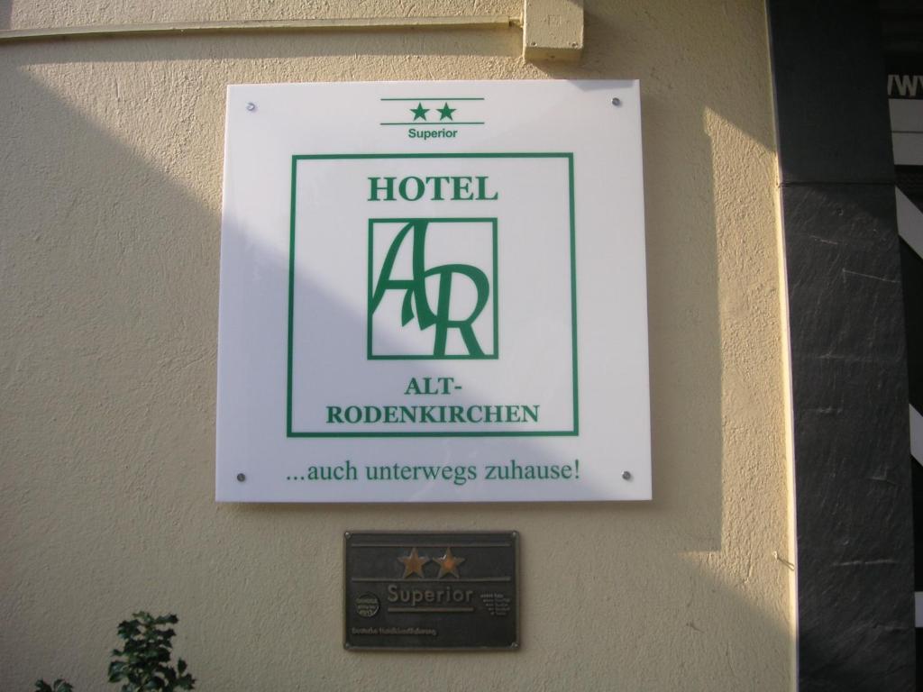Hotel Alt-Rodenkirchen Кьолн Екстериор снимка